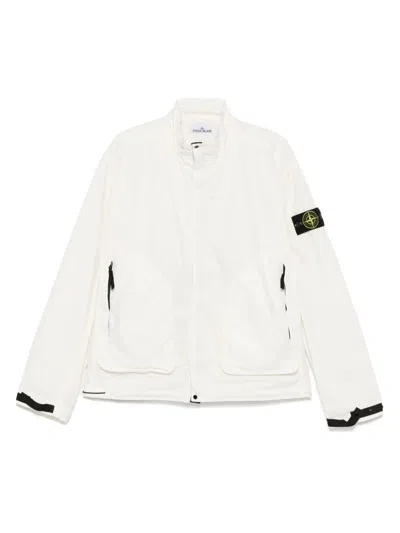 STONE ISLAND COMPASS-MOTIF JACKET