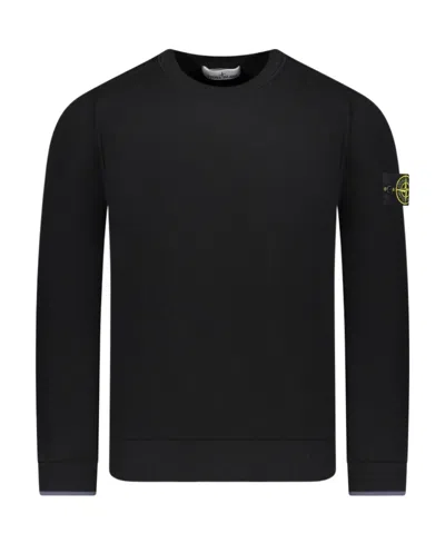 STONE ISLAND STONE ISLAND COMPASS PATCH CREWNECK JUMPER