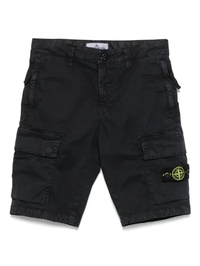 STONE ISLAND COMPASS-MOTIF SHORTS