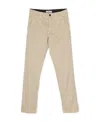 Stone Island Compass-motif Straight-leg Trousers In Nude
