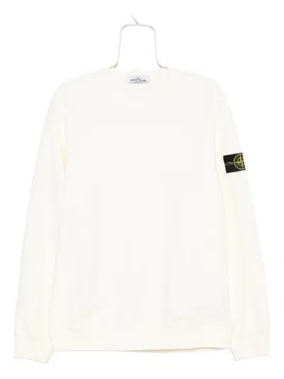 STONE ISLAND COMPASS-MOTIF SWEATER