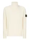 Stone Island Compass-motif Sweater In Neutral