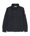 Stone Island Compass-motif Sweatshirt In Blue