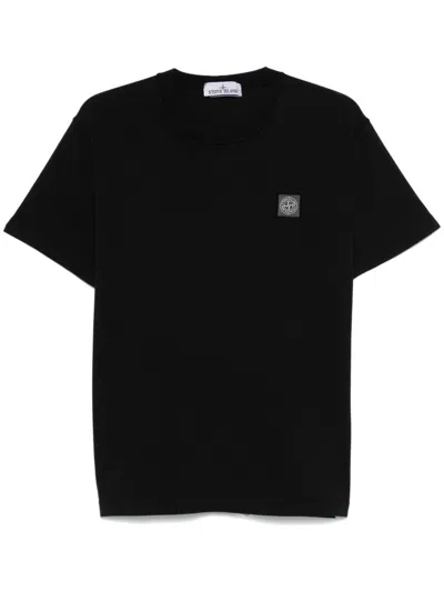 Stone Island Compass-motif T-shirt In Multicolor