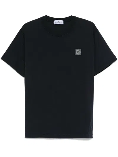 STONE ISLAND COMPASS-MOTIF T-SHIRT