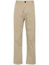 Stone Island Cotton Regular Fit Pants In Desert