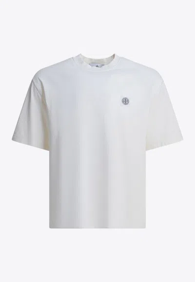 STONE ISLAND COMPASS PATCH BOXY T-SHIRT