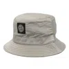 Stone Island Compass-patch Bucket Hat In Beige