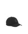 Stone Island Compass-patch Cap In Black