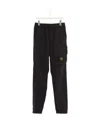 Stone Island Compass-patch Cargo Trousers In Blue