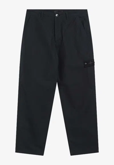STONE ISLAND COMPASS PATCH CHINO PANTS