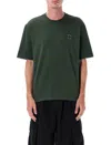 Stone Island Compass Patch Cotton T-shirt In Green