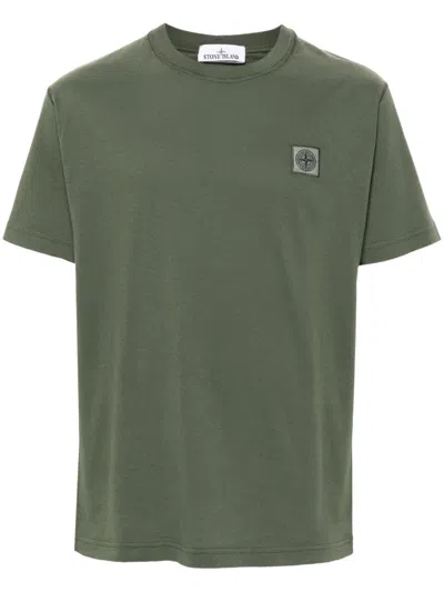 Stone Island Topwear In Green