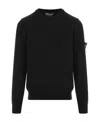 Stone Island Sweaters In Black
