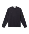 Stone Island Logo Sweatshirt In Black