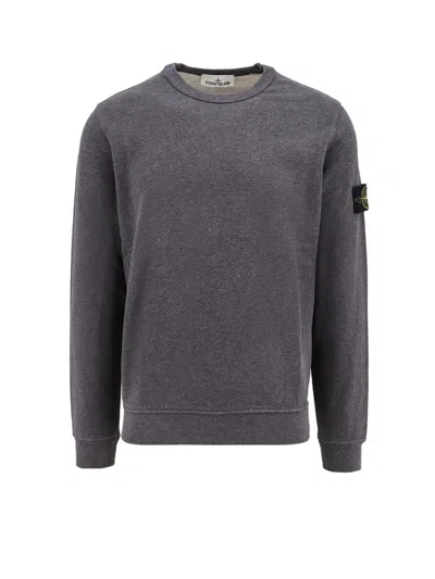 STONE ISLAND STONE ISLAND COMPASS PATCH CREWNECK SWEATSHIRT