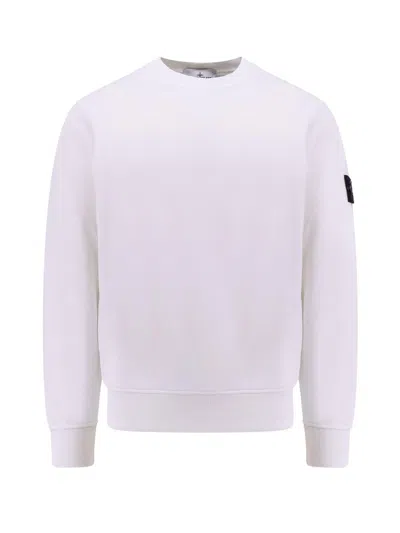 STONE ISLAND COMPASS PATCH CREWNECK SWEATSHIRT