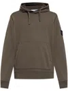 Stone Island Compass 6100045 Hoodie In Green