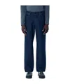 Stone Island Compass Patch Jeans In Black