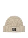 STONE ISLAND STONE ISLAND COMPASS PATCH KNITTED BEANIE