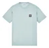 Stone Island Compass Patch Logo T-shirt 'sky Blue'