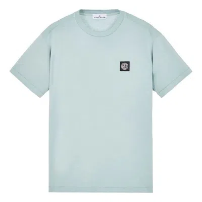 Stone Island Compass Patch Logo T-shirt 'sky Blue'