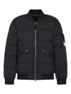 STONE ISLAND STONE ISLAND COMPASS PATCH PADDED JACKET