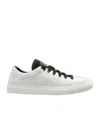 Stone Island Compass-patch Sneakers In Nude