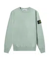 Stone Island Logoed Sweatshirt In Green