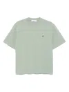 Stone Island Compass-patch T-shir In Green