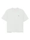 Stone Island 2100034 Combed Organic Cotton Jersey In Grey