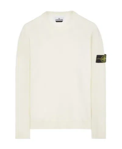 STONE ISLAND STONE ISLAND LOGO PATCH CREWNECK JUMPER