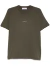 Stone Island Compass-print T-shirt In Green
