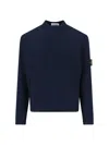 Stone Island 'compass' Sweater In Blue