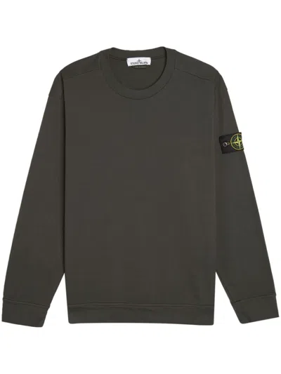 Stone Island 510c4 Light Pure Rws Wool In Dark Green