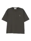 Stone Island Compass T-shirt In Gray