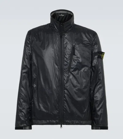 Stone Island Compass Technical Jacket In Black