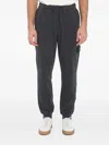 Stone Island Felpa Regular Fit Sweatpants In Grey