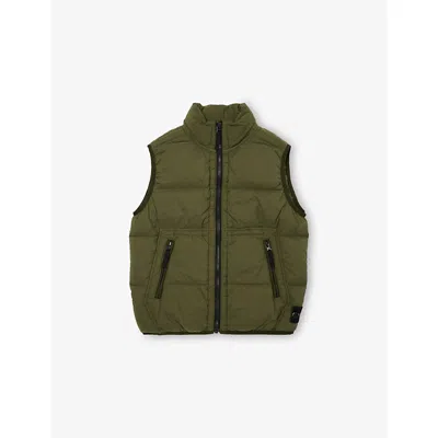 Stone Island Junior Jacket Kids Color Military In Green