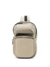 Stone Island Compass-patch Backpack In Neutrals