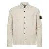 Stone Island Cord Overshirt 'plaster' In Neutral