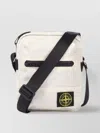 Stone Island Pouch Bag With Zip Compartments And Adjustable Strap
