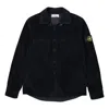 Stone Island Corduroy 400 Tc Overshirt 'navy' In Blue