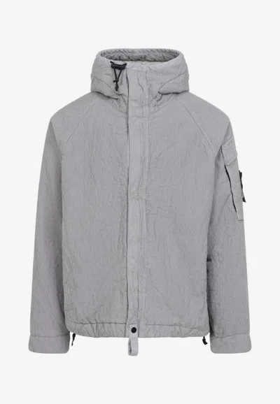 STONE ISLAND CORDUROY HOODIE