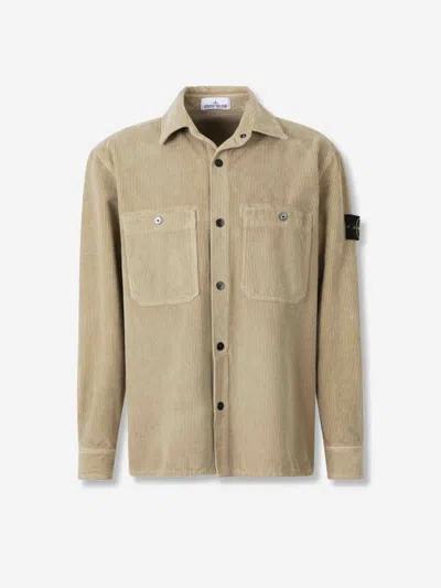 STONE ISLAND STONE ISLAND CORDUROY OVERSHIRT