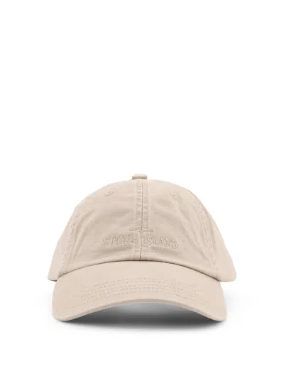 STONE ISLAND COTTON BASEBALL HAT