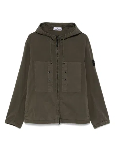 STONE ISLAND STONE ISLAND COTTON BLOUSON JACKET