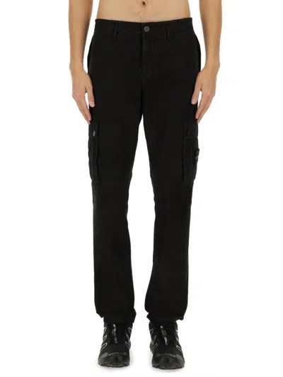 Stone Island Cotton Canvas Cargo Pants
