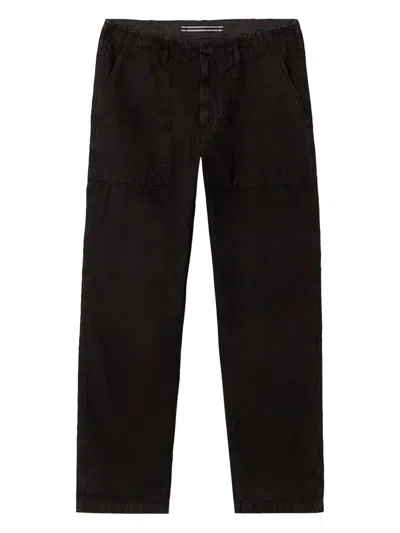 Stone Island Cotton Canvas Fatigue Trousers Clothing