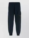 Stone Island Cotton Cargo Joggers Elastic Waistband